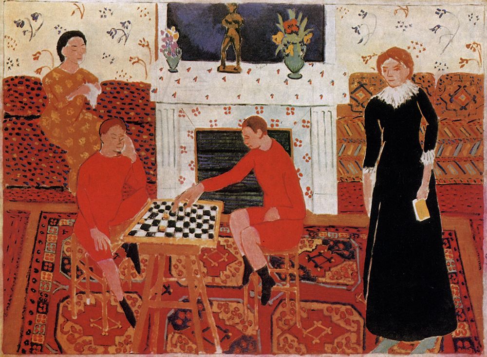 The Artists Family 1911 art print by Henri Matisse for $57.95 CAD