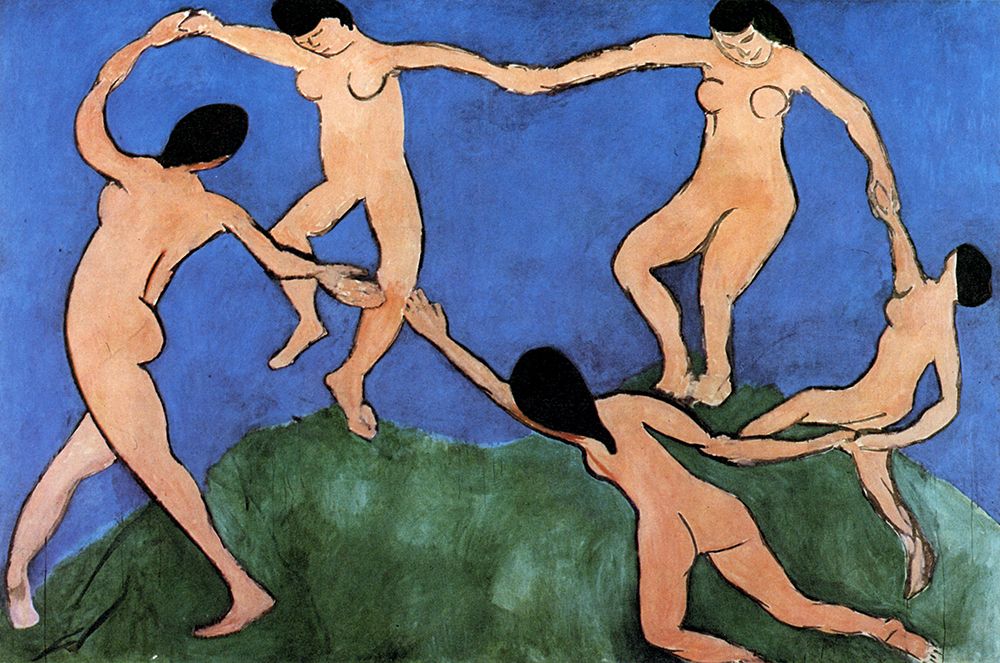 The Dance 1909 art print by Henri Matisse for $57.95 CAD