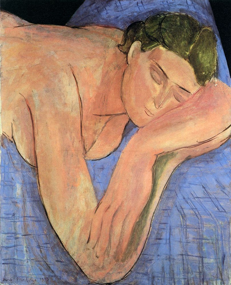 The Dream 1935 art print by Henri Matisse for $57.95 CAD
