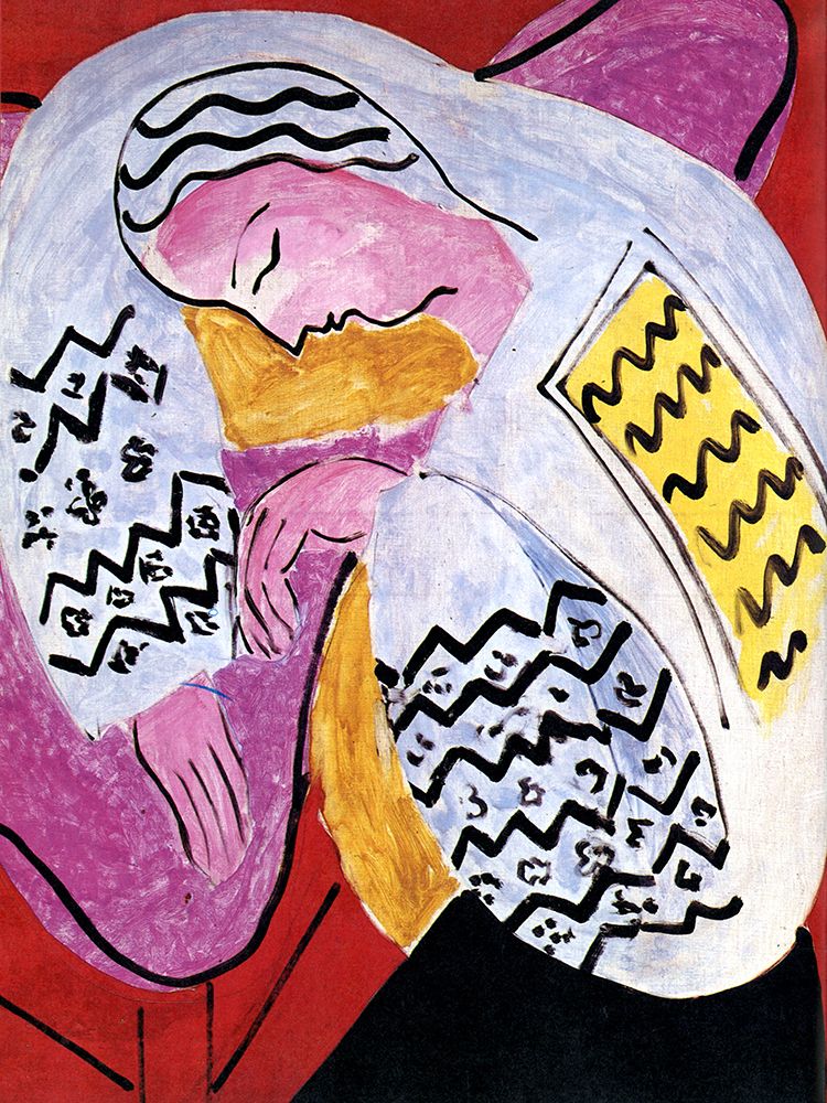 The Dream 1940 art print by Henri Matisse for $57.95 CAD