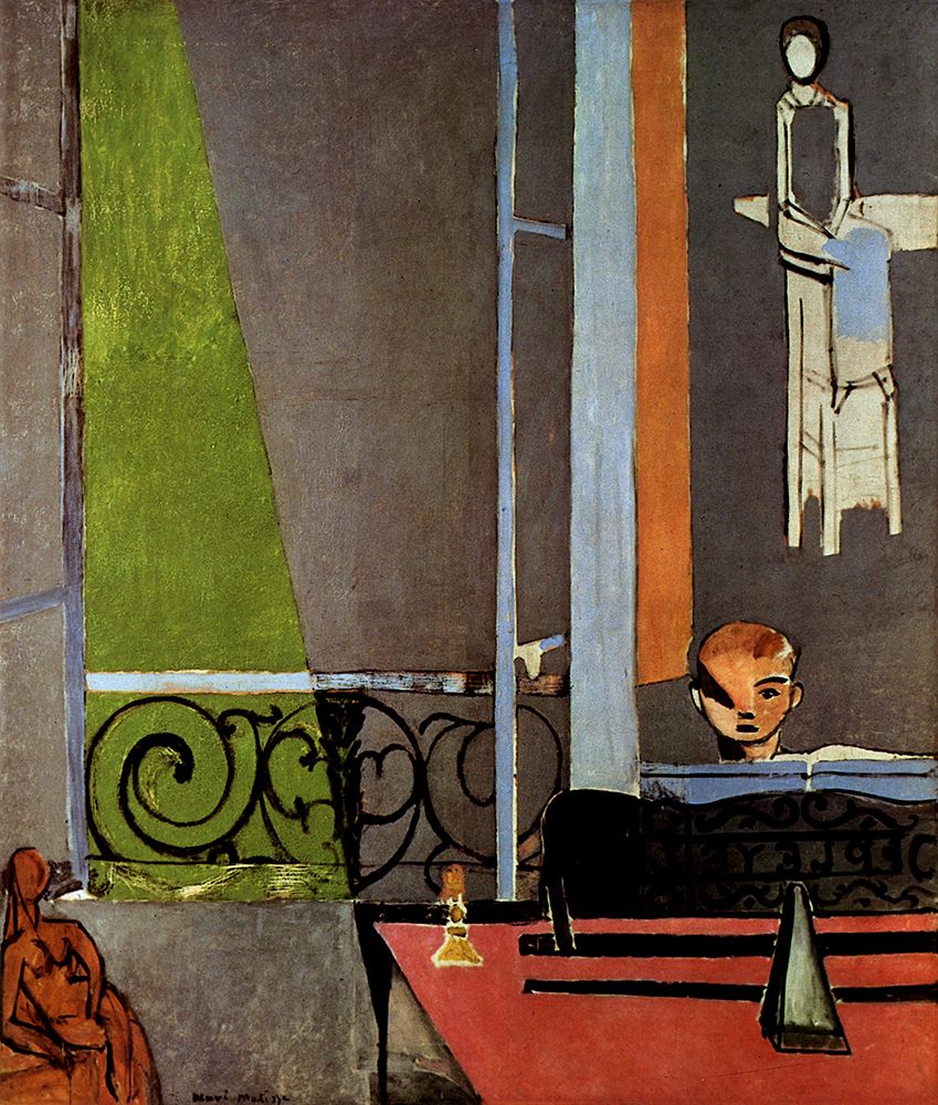 The Piano Lesson 1916 art print by Henri Matisse for $57.95 CAD