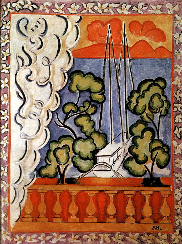 Window in Tahiti 1935 art print by Henri Matisse for $57.95 CAD