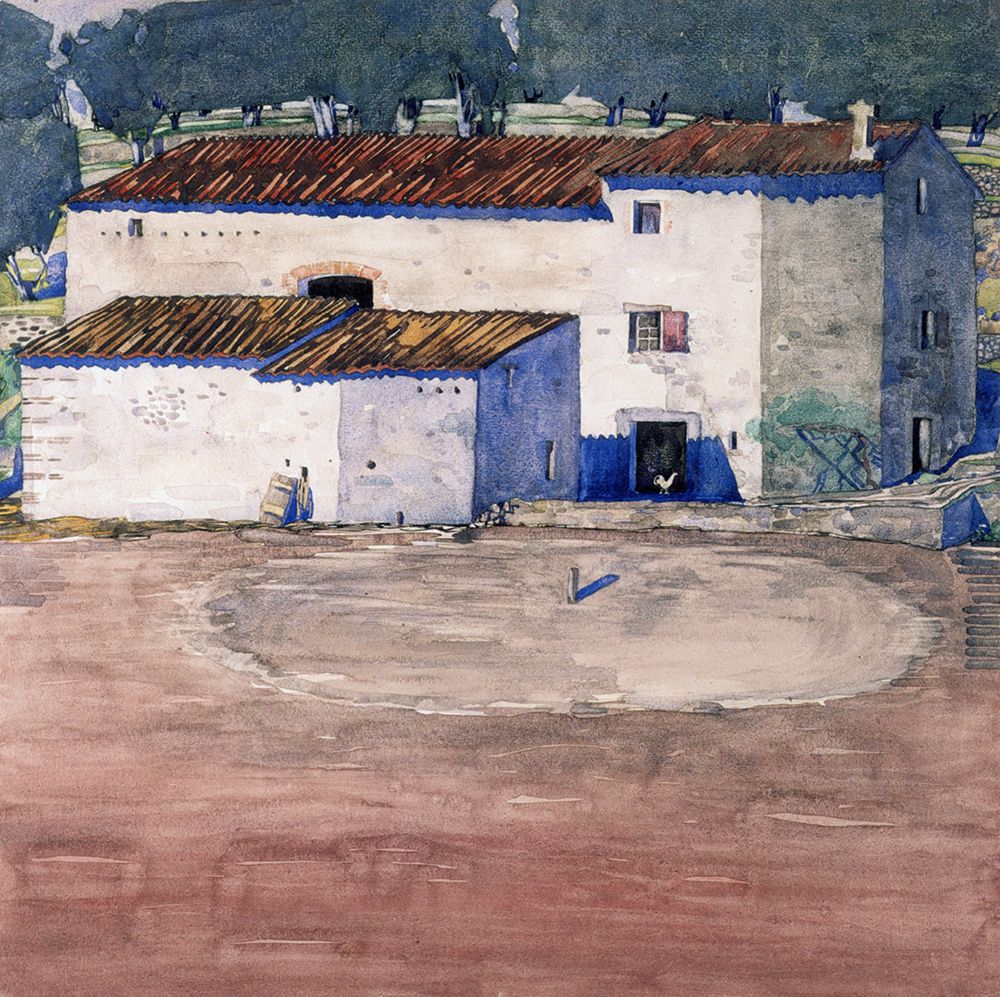A Southern Farm 1925 art print by Charles Rennie Mackintosh for $57.95 CAD