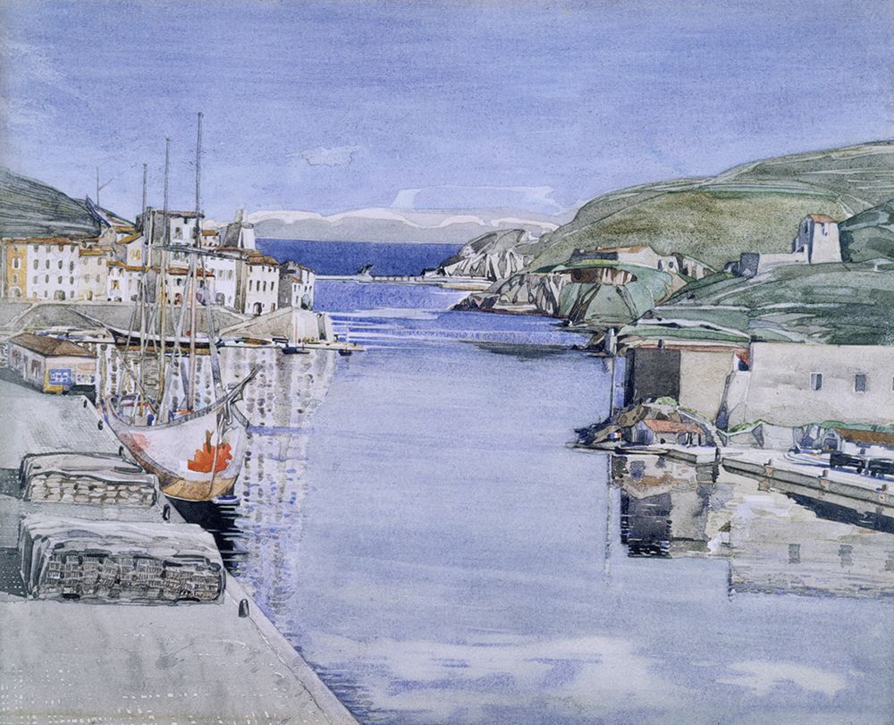 A Southern Port 1925 art print by Charles Rennie Mackintosh for $57.95 CAD