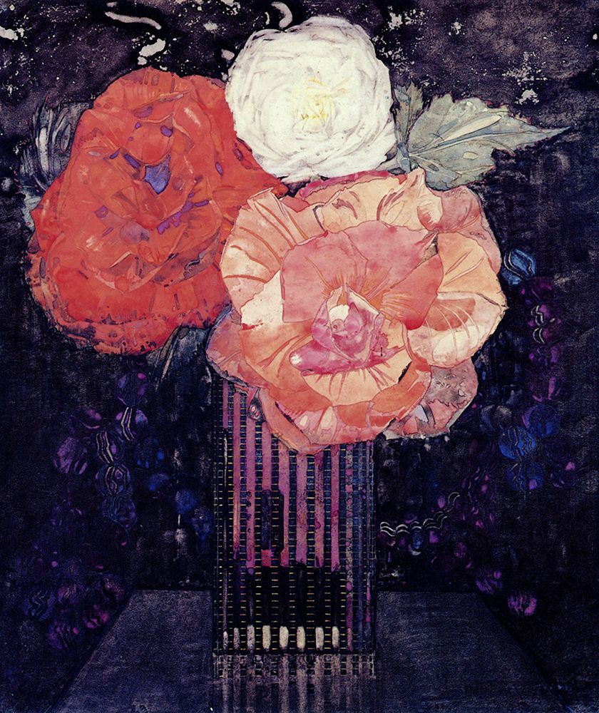 Begonias 1916 art print by Charles Rennie Mackintosh for $57.95 CAD