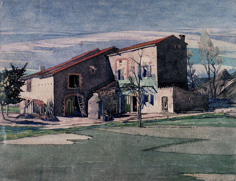 Blanc Ontoine 1925 art print by Charles Rennie Mackintosh for $57.95 CAD
