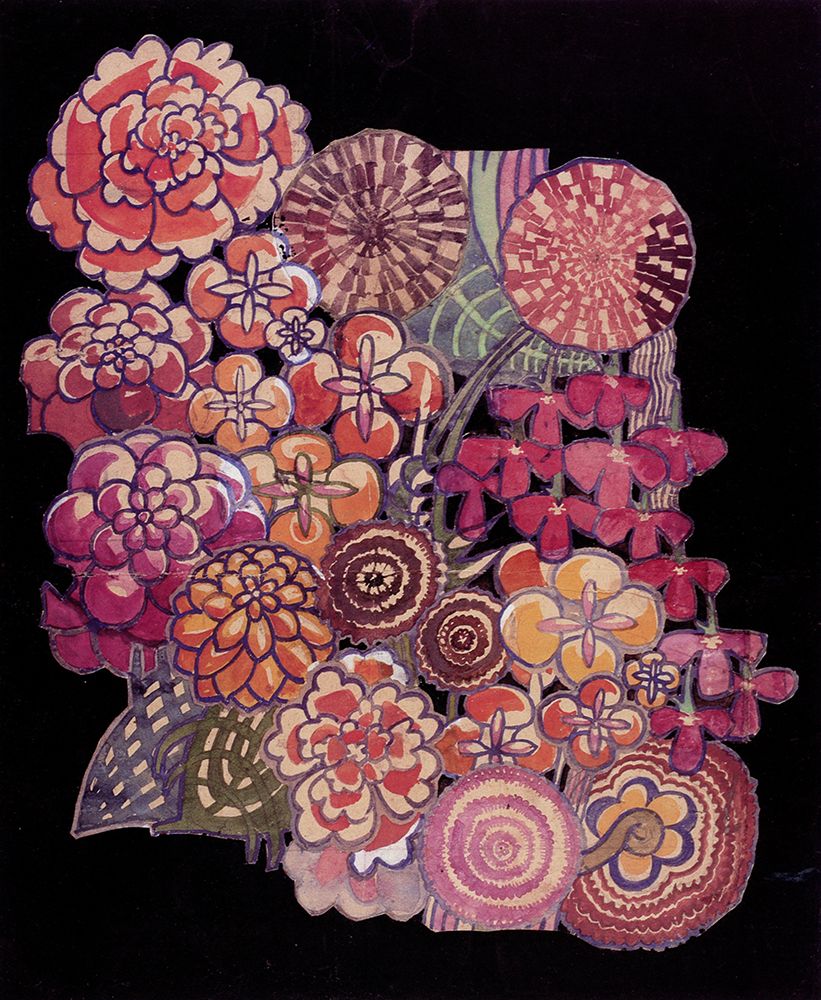 Bouquet ca 1915 art print by Charles Rennie Mackintosh for $57.95 CAD