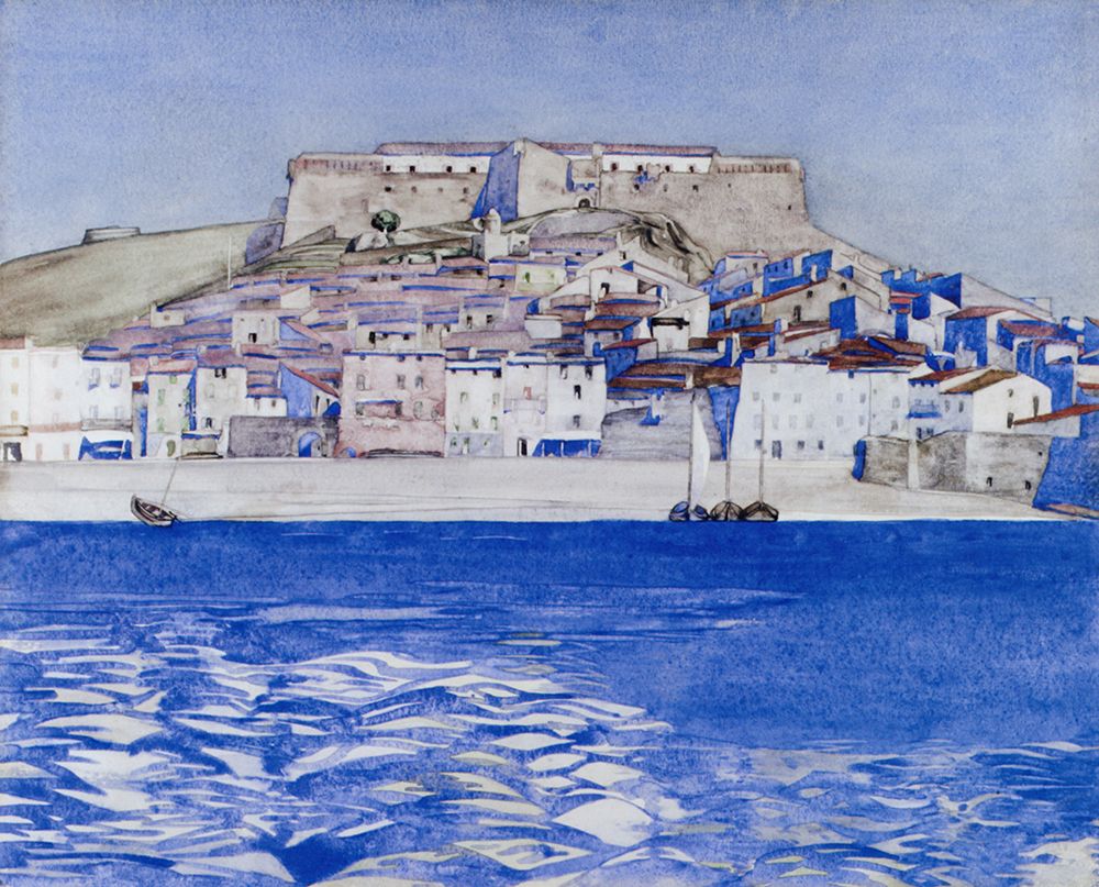 Collioure 1925 art print by Charles Rennie Mackintosh for $57.95 CAD