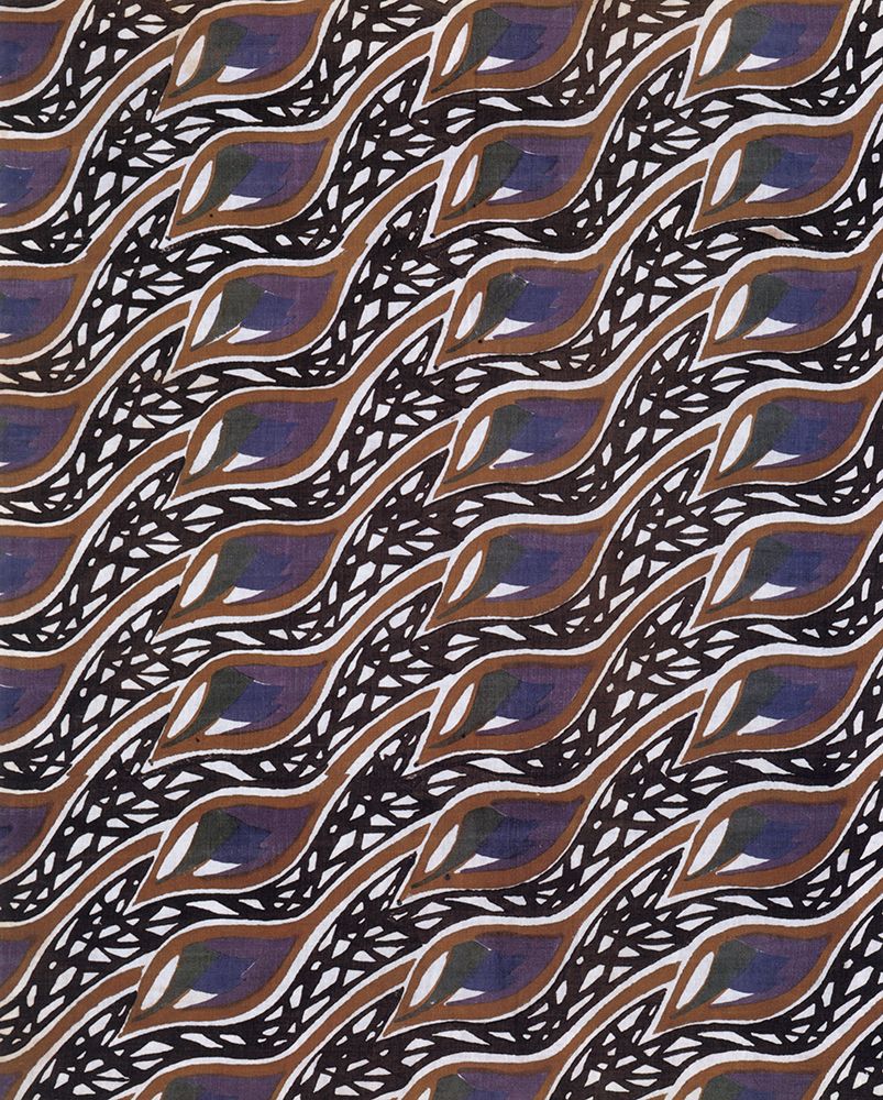 Fabric Design for William Foxton 1918 art print by Charles Rennie Mackintosh for $57.95 CAD