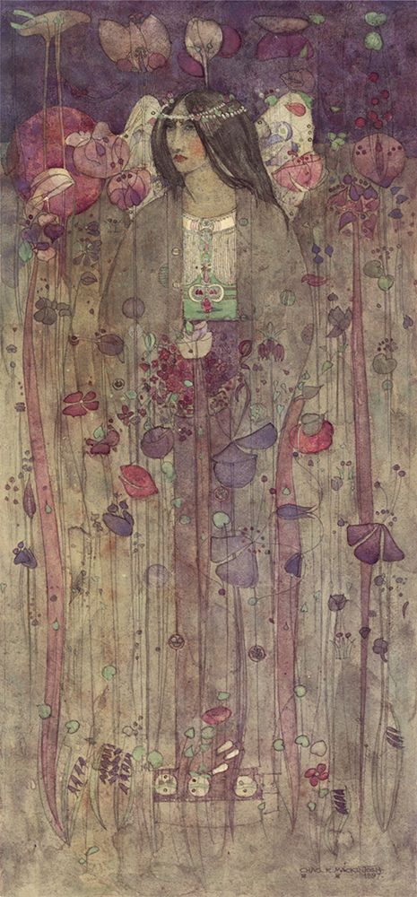 In Fairyland 1897 art print by Charles Rennie Mackintosh for $57.95 CAD