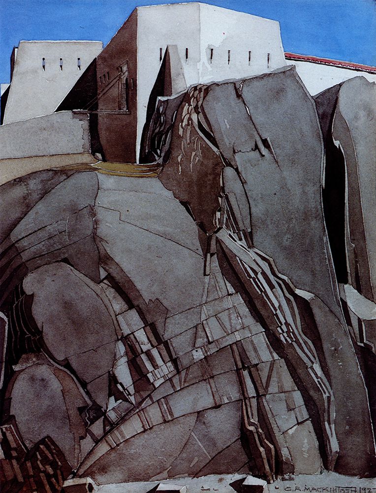 Le Fort Maillert 1927 art print by Charles Rennie Mackintosh for $57.95 CAD