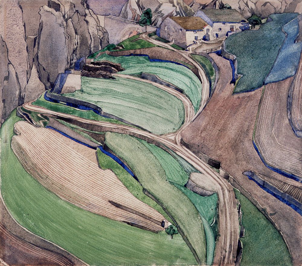 Mont Alba 1925 art print by Charles Rennie Mackintosh for $57.95 CAD