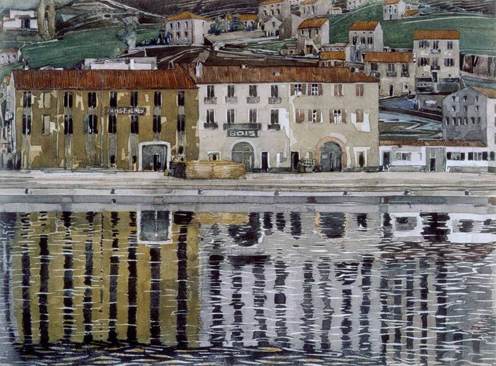 Port Vendres 1926 art print by Charles Rennie Mackintosh for $57.95 CAD