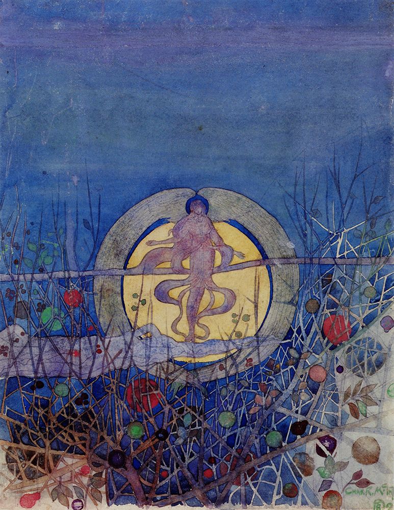 The Harvest Moon 1892 art print by Charles Rennie Mackintosh for $57.95 CAD