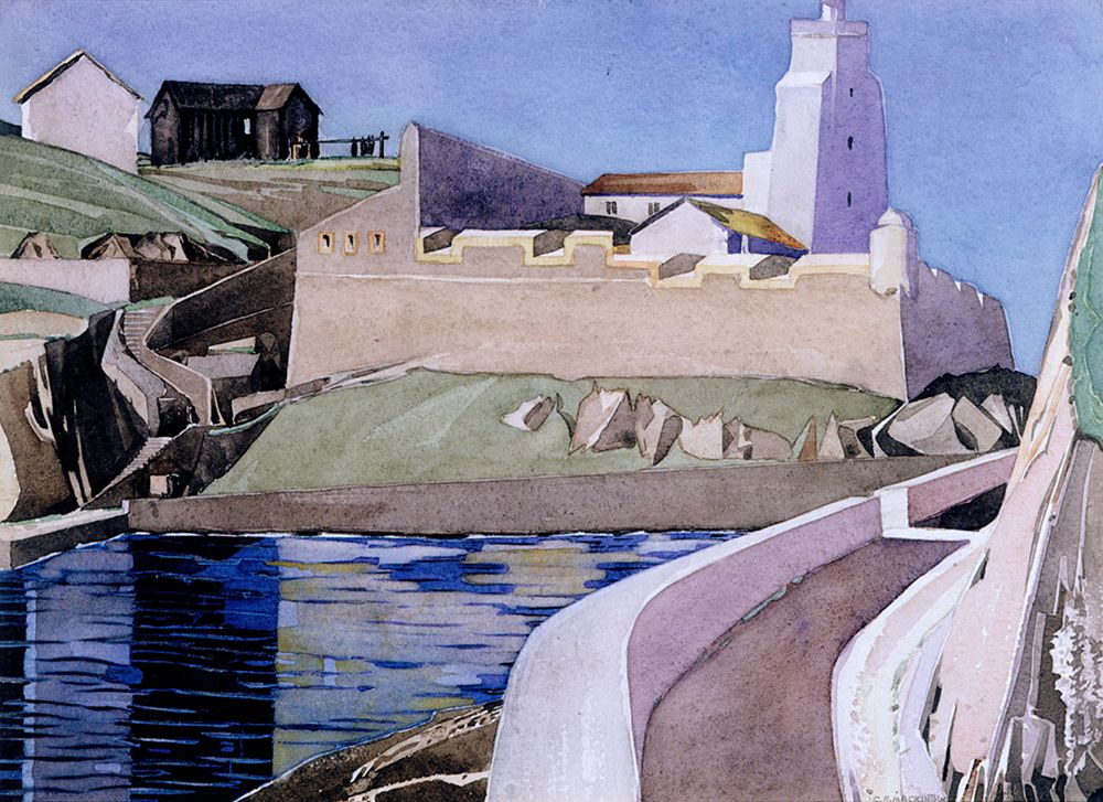 The Lighthouse, Cap Bear art print by Charles Rennie Mackintosh for $57.95 CAD