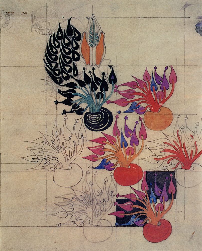 Flowering Bulb art print by Charles Rennie Mackintosh for $57.95 CAD