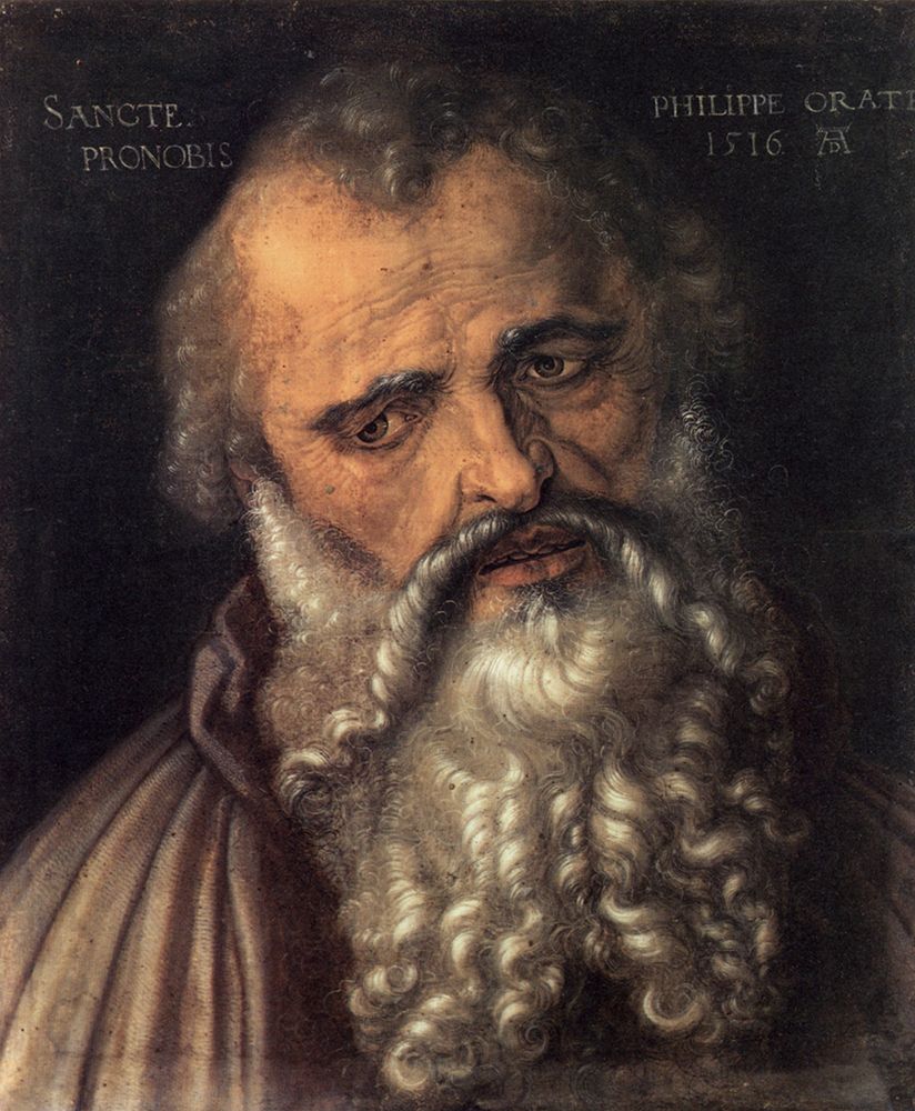 Apostle Philip 1516 art print by Albrecht Durer for $57.95 CAD