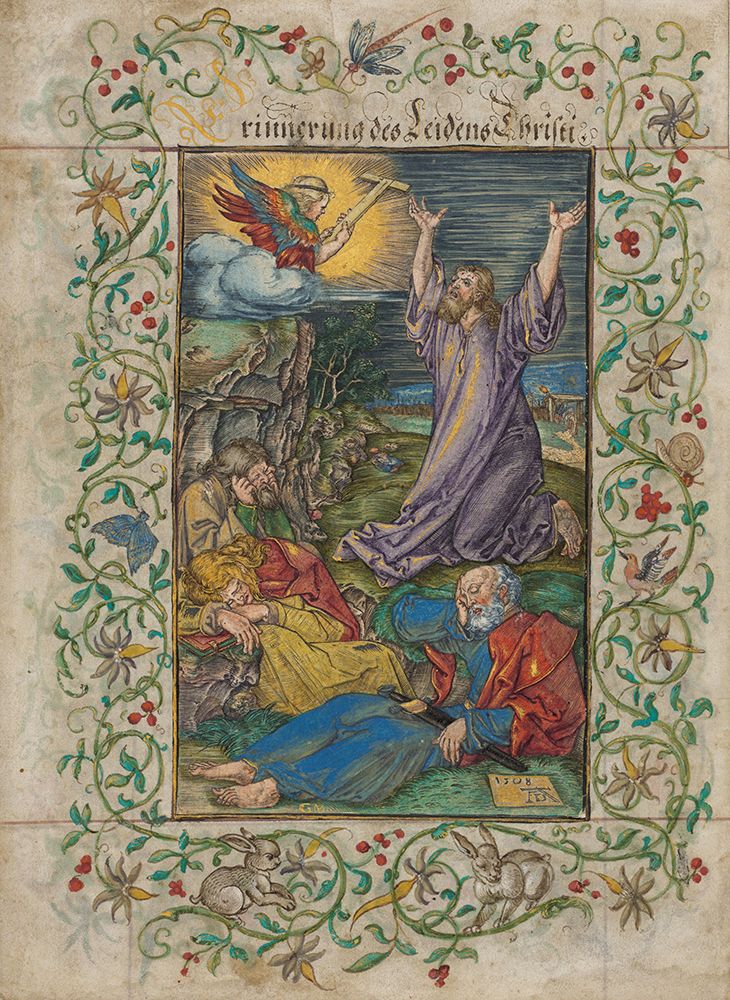 Christ on the Mount of Olives 1508 art print by Albrecht Durer for $57.95 CAD