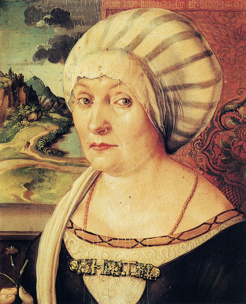 Felicitas Tucher, nee Riehter 1499 art print by Albrecht Durer for $57.95 CAD