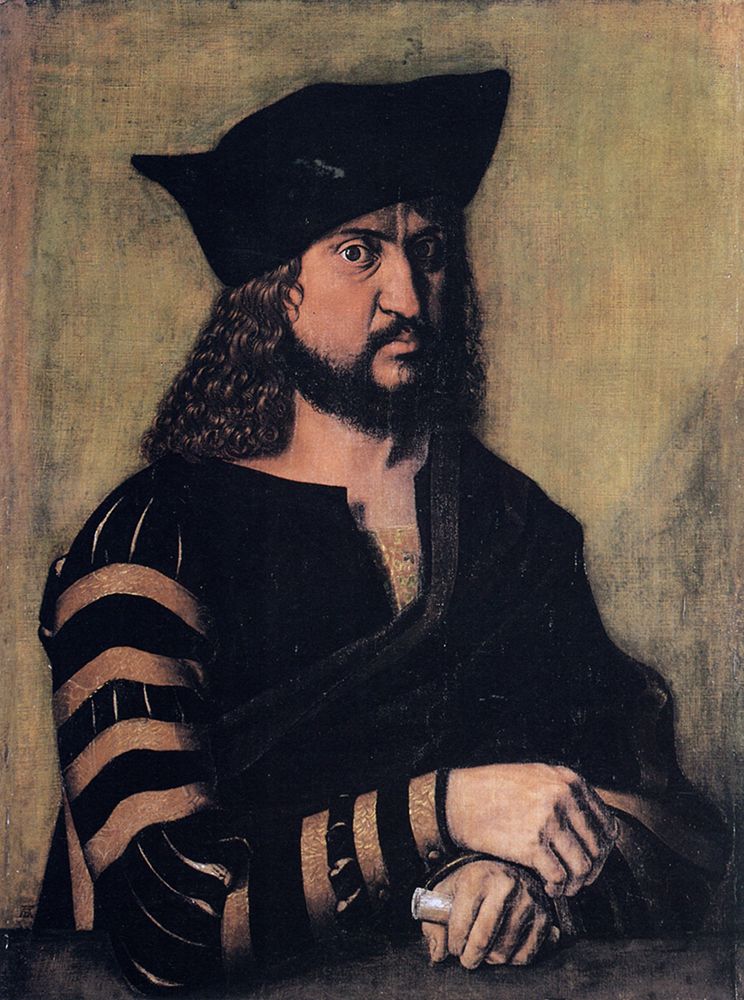 Frederick the Wise of Saxony 1496 art print by Albrecht Durer for $57.95 CAD