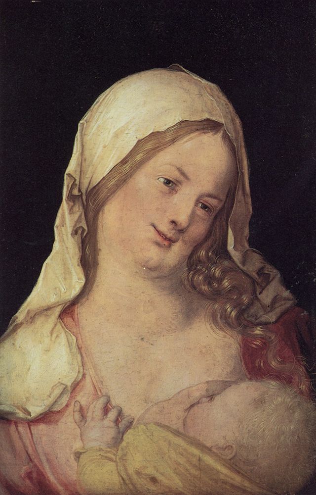 Madonna Suckling Child 1503 art print by Albrecht Durer for $57.95 CAD