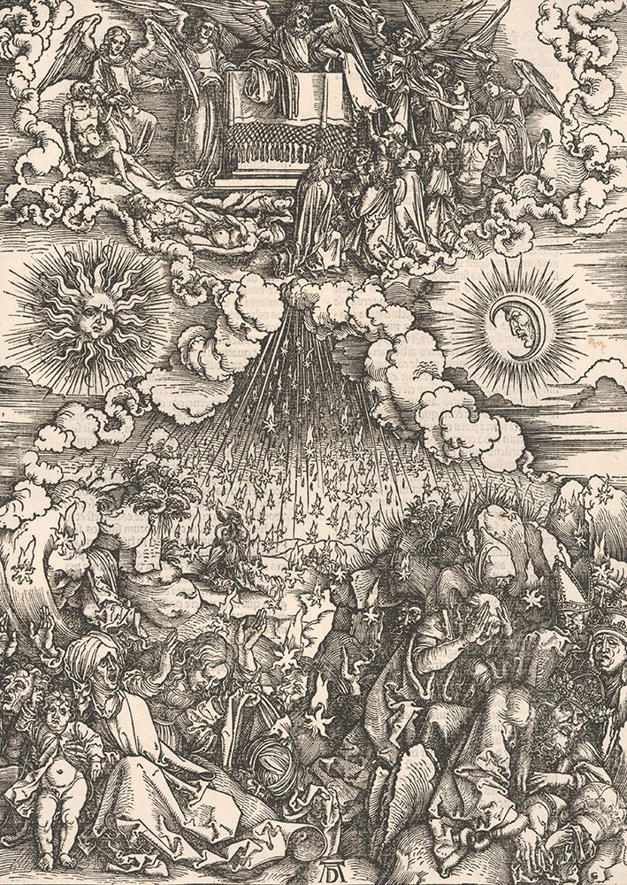 Opening the Sixth Seal art print by Albrecht Durer for $57.95 CAD