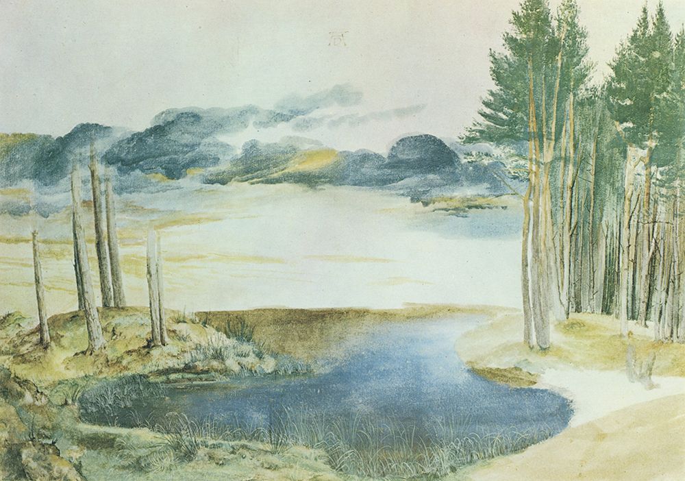 Pond in the Woods ca 1895 art print by Albrecht Durer for $57.95 CAD
