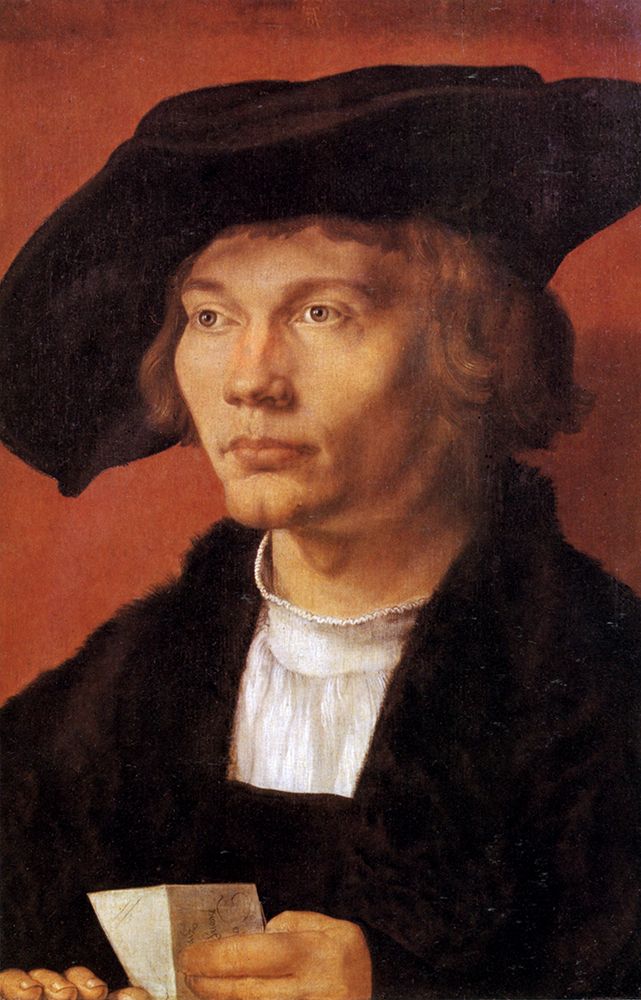 Portrait of Bernhard von Reesen 1521 art print by Albrecht Durer for $57.95 CAD
