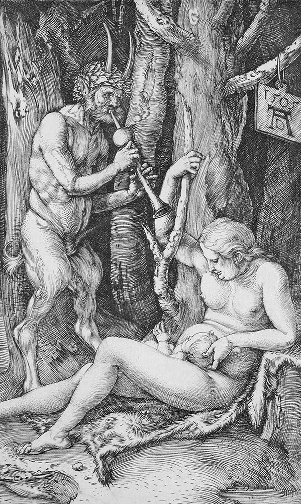 Satyr Family art print by Albrecht Durer for $57.95 CAD
