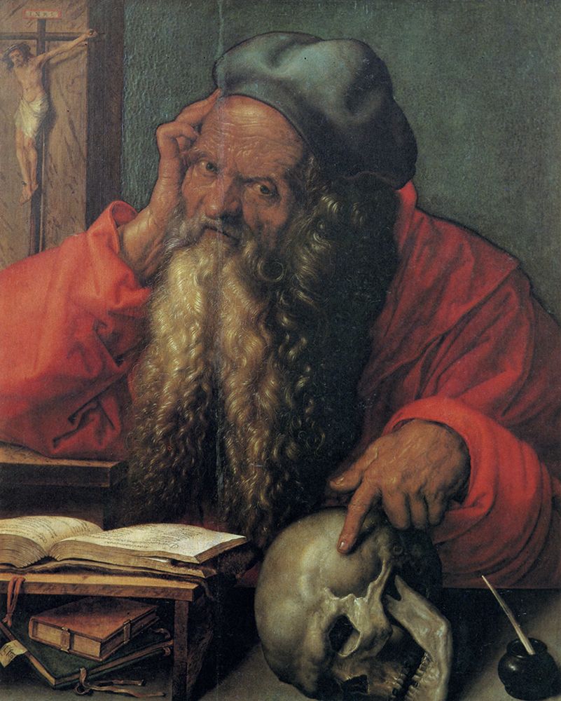 St Jerome 1521 art print by Albrecht Durer for $57.95 CAD