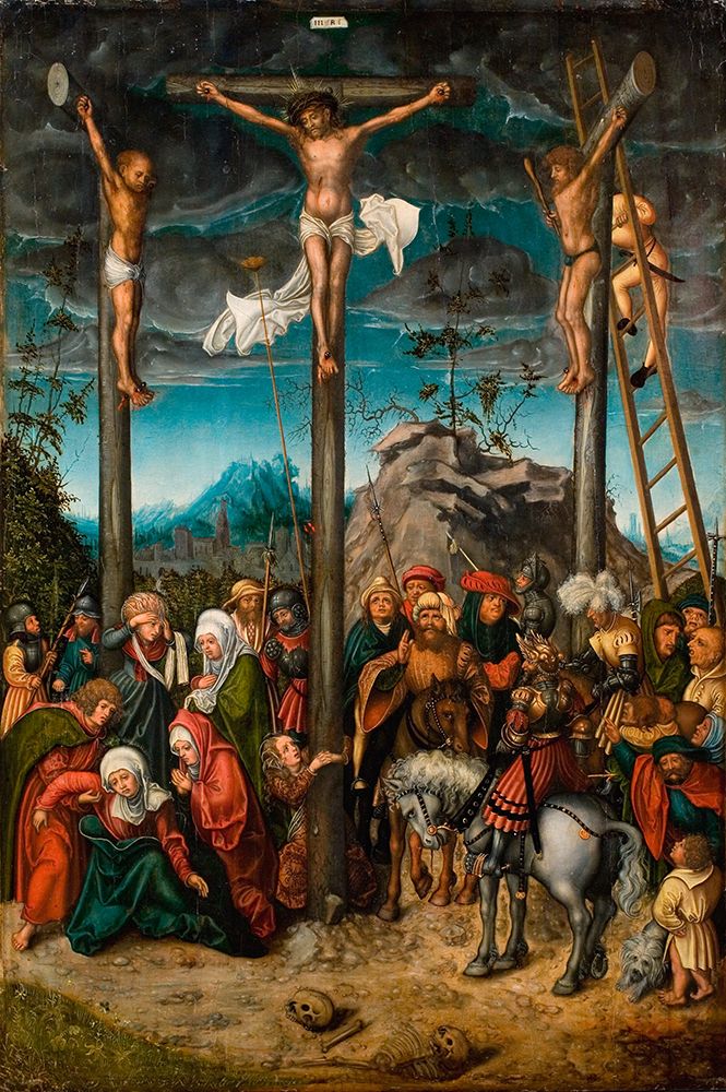 The Crucifixion art print by Albrecht Durer for $57.95 CAD