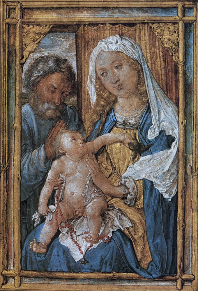 The Holy Family ca 1495 art print by Albrecht Durer for $57.95 CAD