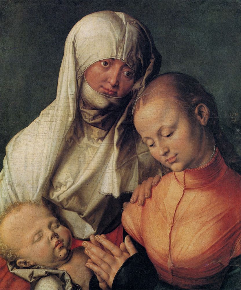 The Virgin and Child with St Anne 1519 art print by Albrecht Durer for $57.95 CAD