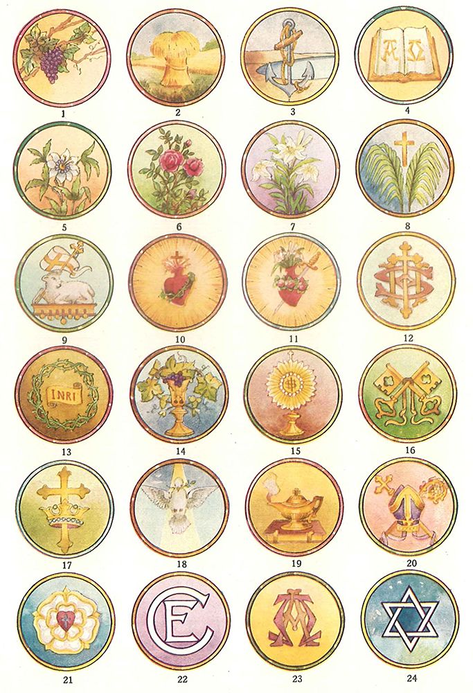 International Art Glass 1914 - 33 art print by Art Nouveau Stained Glass Designs for $57.95 CAD