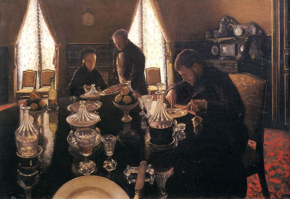 Luncheon 1876 art print by Gustave Caillebotte for $57.95 CAD