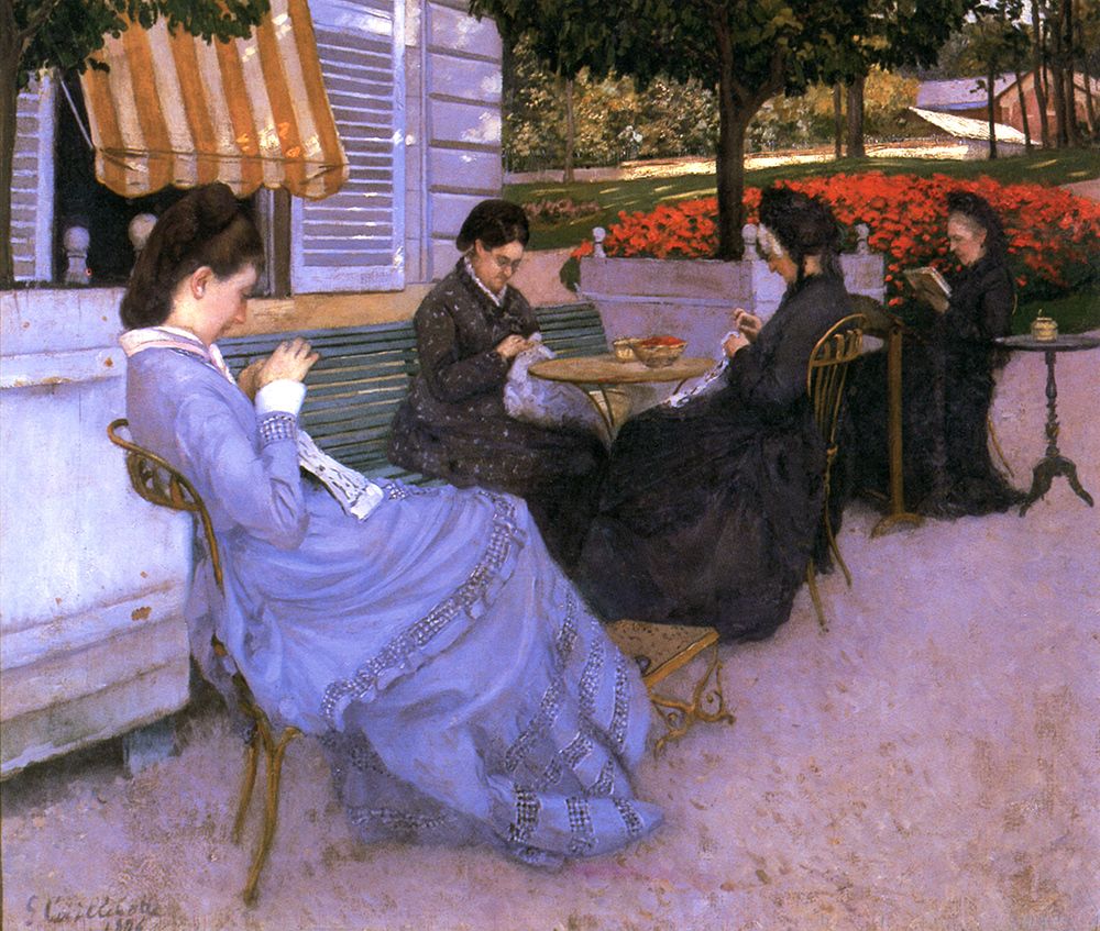 Portraits in the Country 1876 art print by Gustave Caillebotte for $57.95 CAD