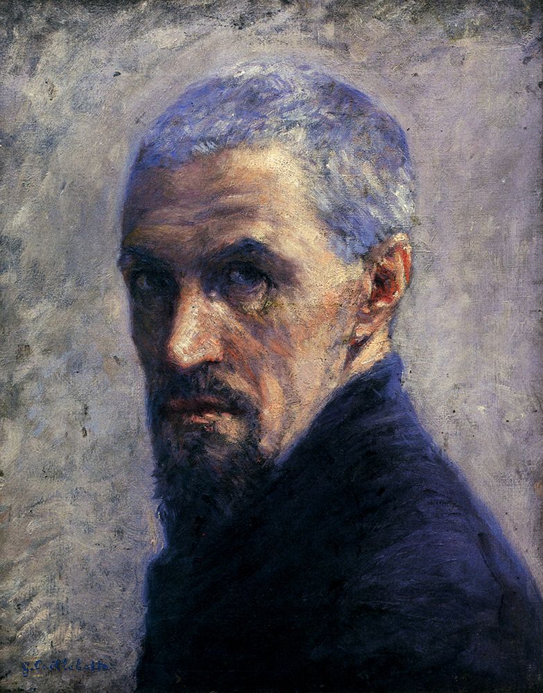 Self-portrait 1892 art print by Gustave Caillebotte for $57.95 CAD
