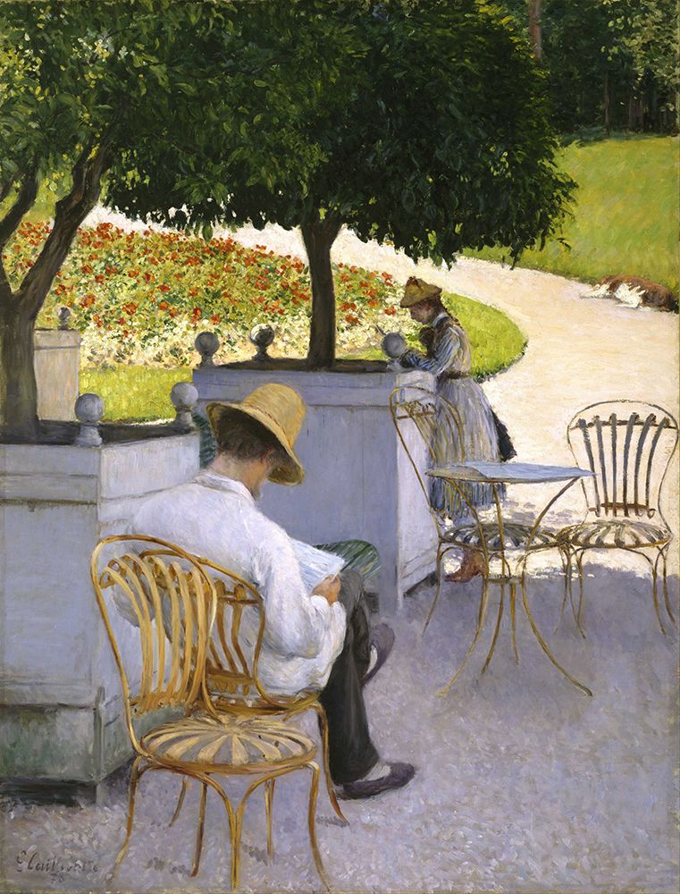 The Orange Trees 1878 art print by Gustave Caillebotte for $57.95 CAD