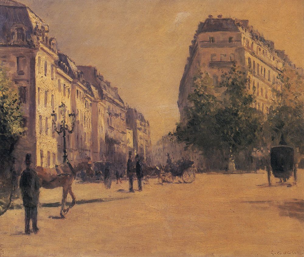The Pepiniere Barracks 1878 art print by Gustave Caillebotte for $57.95 CAD