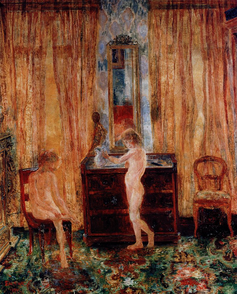 Children Washing 1886 art print by James Ensor for $57.95 CAD
