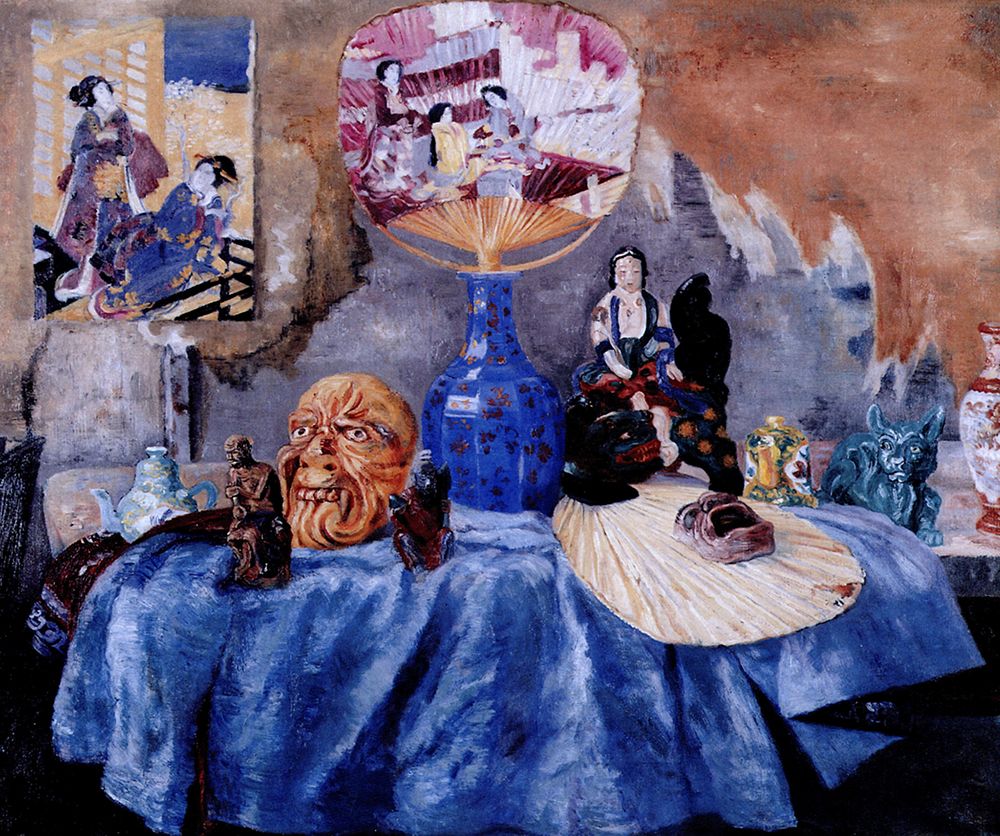 Chinoiseries 1907 art print by James Ensor for $57.95 CAD