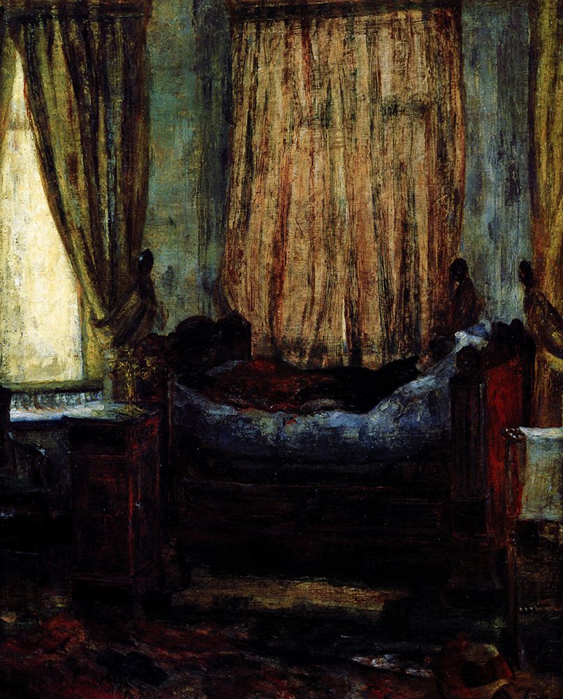 The Lady in Distress 1882 art print by James Ensor for $57.95 CAD