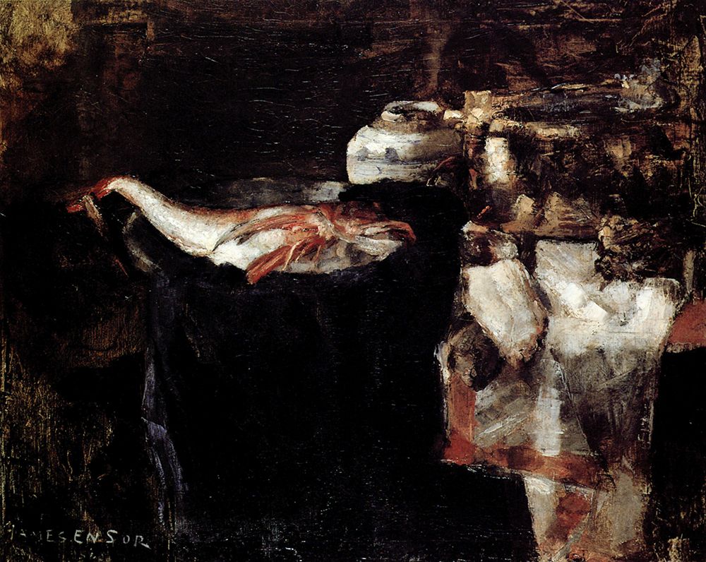 The Mullett 1880 art print by James Ensor for $57.95 CAD