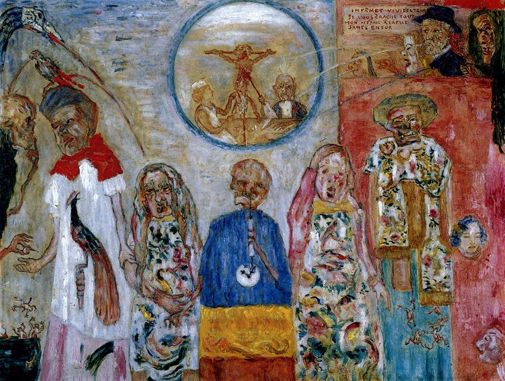 The Vile Vivisectors 1925 art print by James Ensor for $57.95 CAD