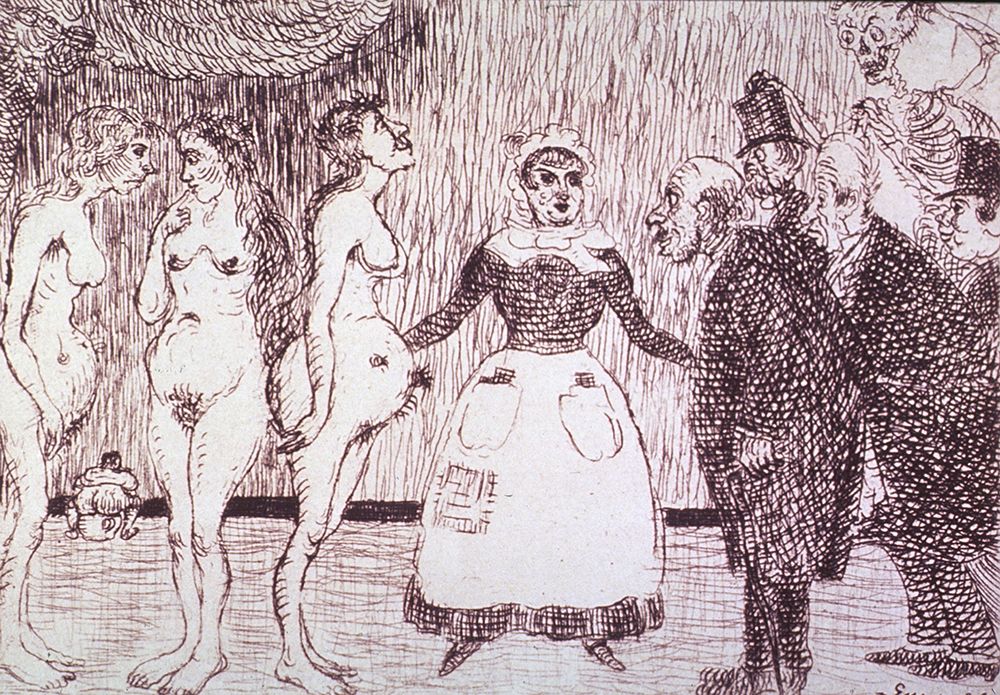 The Doctors Visit art print by James Ensor for $57.95 CAD
