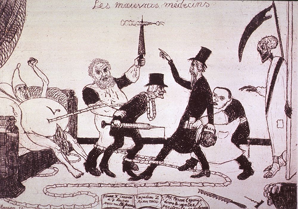 Bad Doctors art print by James Ensor for $57.95 CAD