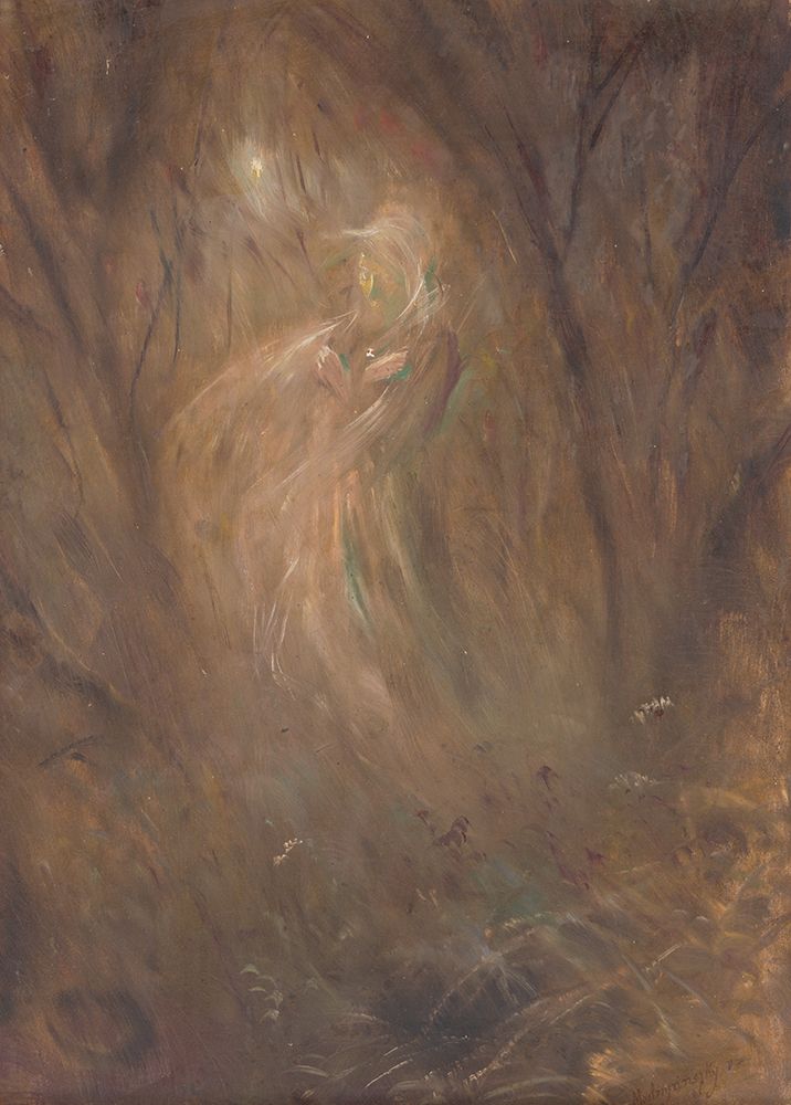 Forest Ghost art print by Laszlo Mednyanszky for $57.95 CAD