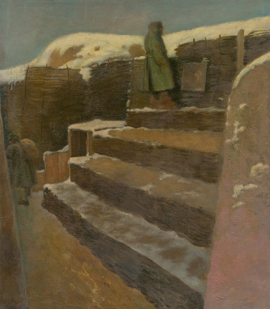Front Painter art print by Laszlo Mednyanszky for $57.95 CAD
