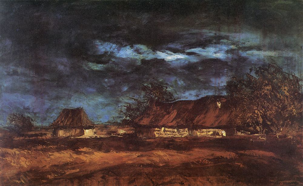 Homestead ca 1905 art print by Laszlo Mednyanszky for $57.95 CAD