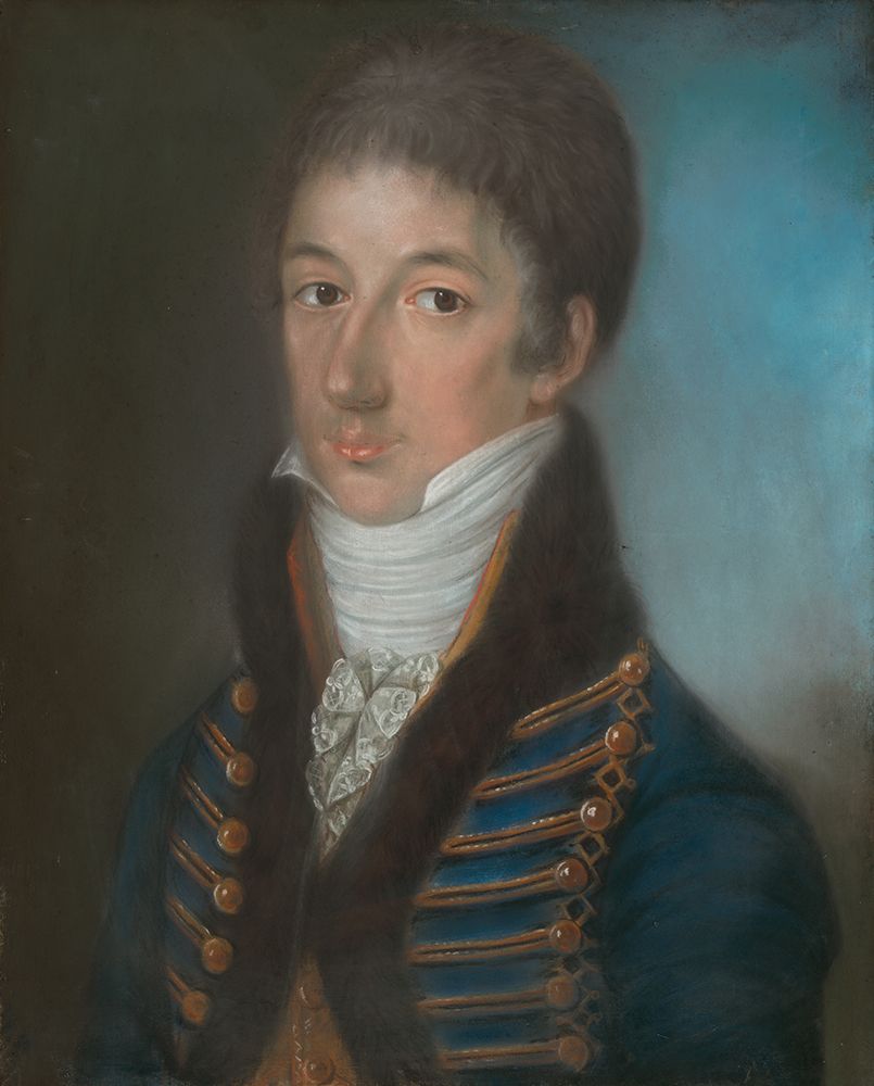 Portrait of Baron Alojz Mednyanszky art print by Laszlo Mednyanszky for $57.95 CAD